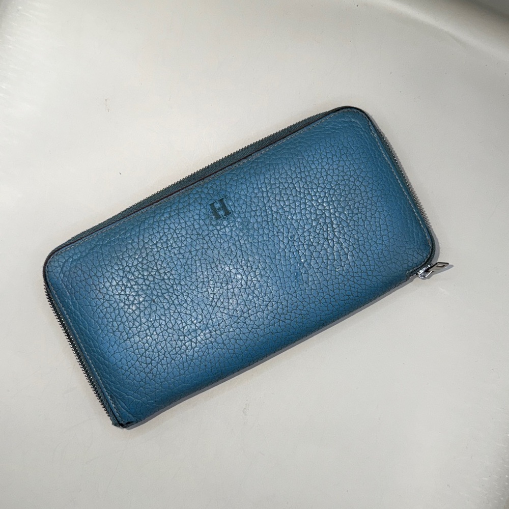 Hermes Long Azap Epsom Leather Wallet